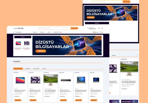 Hepsiihtiyac E-Commerce Web Site