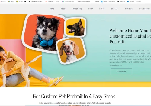 E commerce website, SEO, SMO, PPC