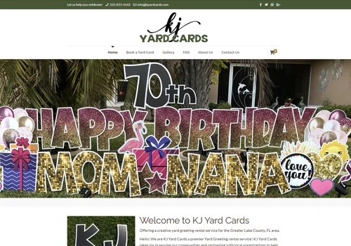 KJ Yard Cards