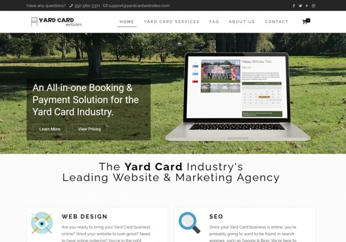 Yard Card Websites