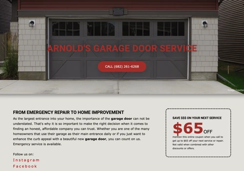 Arnold's Garage Door Service