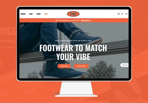 Ecommerce Site For Footwear Business