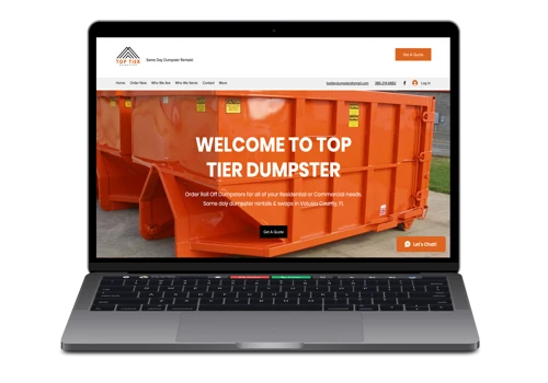 Top Tier Dumpster Website Developmen