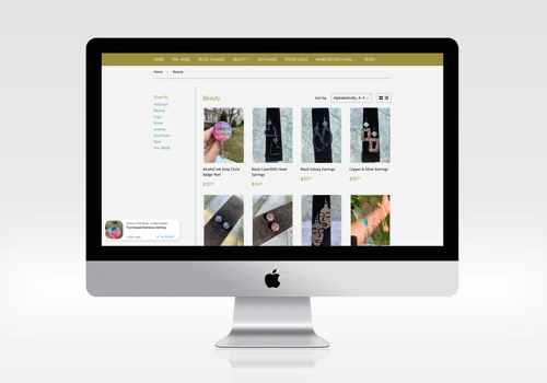 Messin' with Resin E-Commerce Store