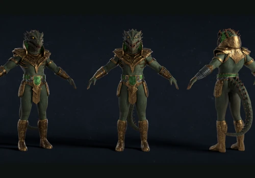 3D Character design for The First Strike