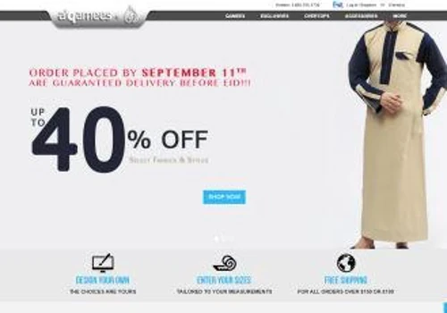 Custom E-Commerce site