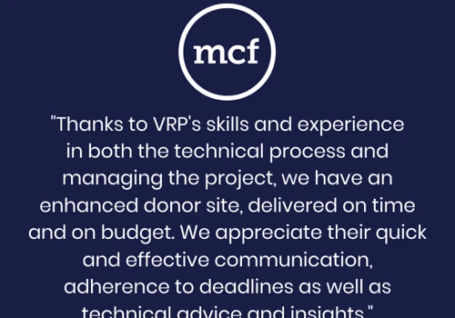 Upgrade its donor site to provide an enhanced user experience, drive grantmaking and streamline site administration