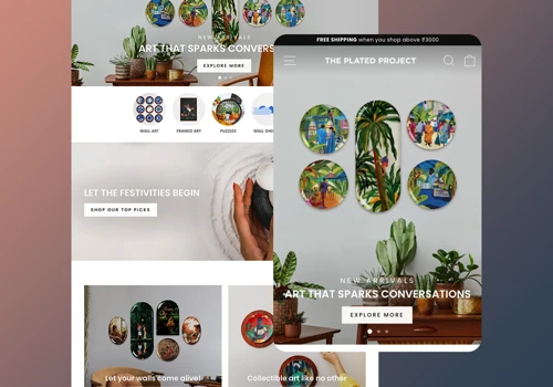 The Plated Project: Website Development