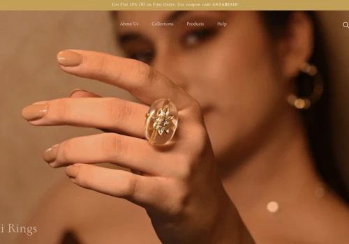 Ecommerce Platform For Antaresjewel