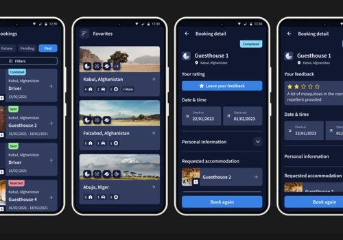 The booking app for non-profits
