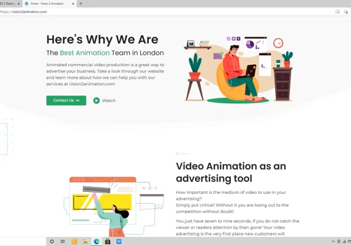 Content upgrade of home page