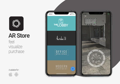 E-commerce on mobile with mix-reality
