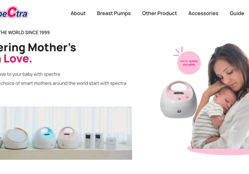 Website Design for Maternal Products