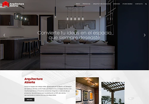 Website Design for Arquitectura Abierta