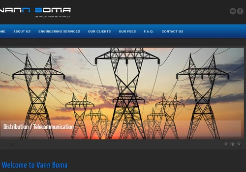 Website development for consulting firm