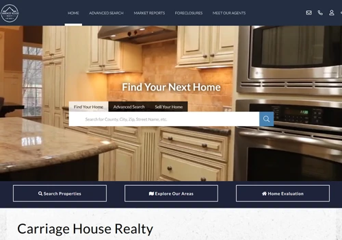Real Geeks Real Estate Website Redesign