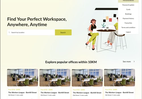 HotDeskNow: Workspace Online Booking