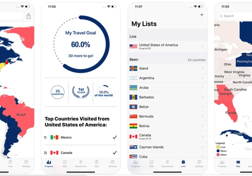 Visited - Travel App