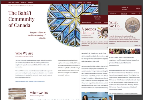 Baha'i Community of Canada Family of Websites