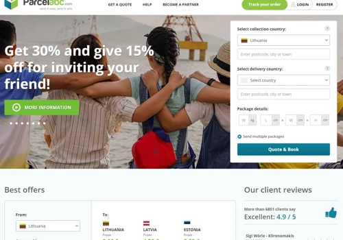 ParcelABC - International parcel platform