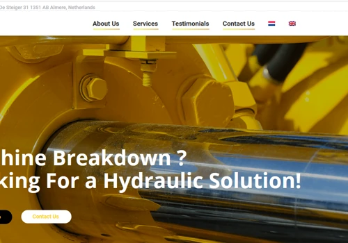 Hydraulic Services website