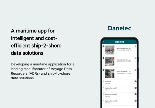 A maritime app for ship to shore data solutions