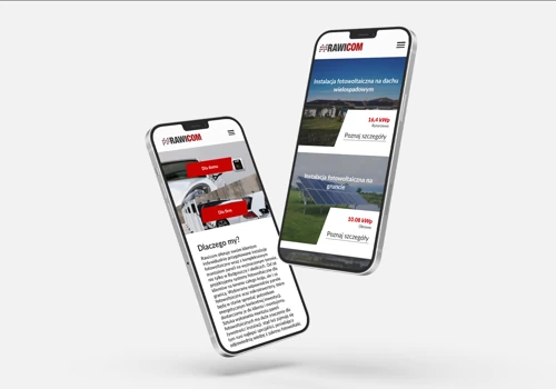 Design and implementation of new website and web app