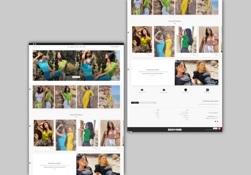 Vered Swim Dress E-commerce Website