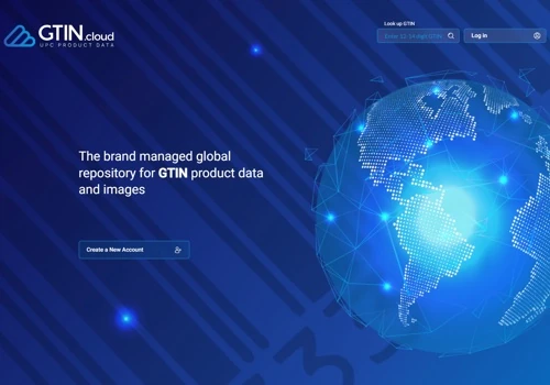 Web development for GTIN