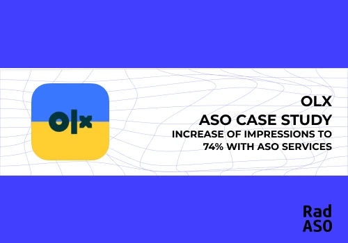 74% increase in impressions with our ASO magic