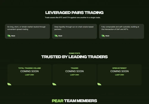 PEAR protocol | Decentralized Pair Trading