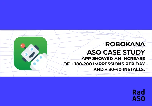 Increasing ranking for educational app Robokana