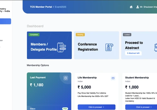 Conference and Membership Management System