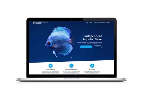 Sustainable Aquatics - Web Design