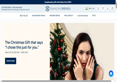 Diamondrensu – Shopify Web Design & Development Ex