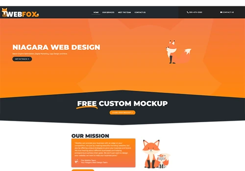 WebFox Niagara Web Design