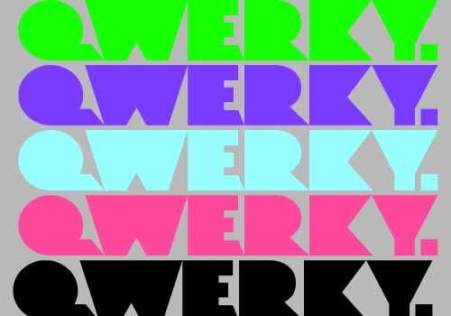 Rebrand for Qwerky Events