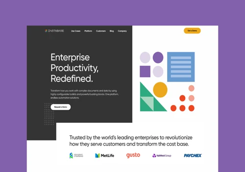 Instabase | B2B Marketing Website