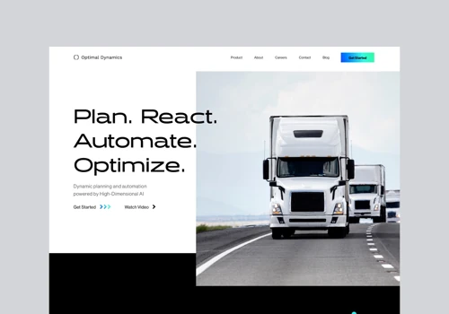 Optimal Dynamics | B2B Marketing Website
