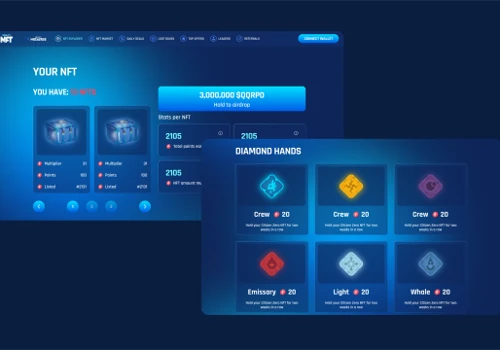NFT and Custom Platform For Metaverse Company