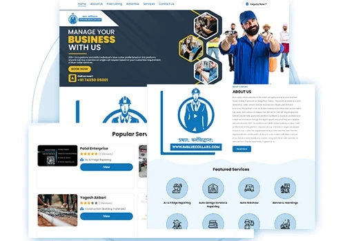 I M Bluecollars - Manage your Business with Us.