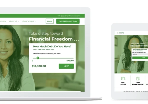 Financial Services Website & Funnel Development