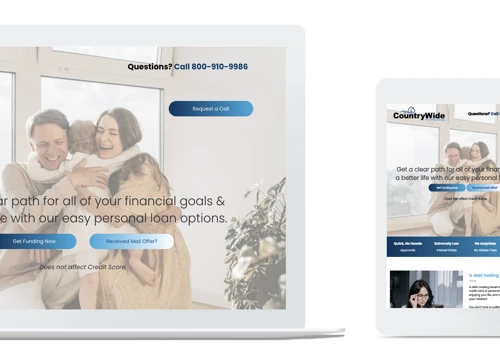 Financial Services Website Development