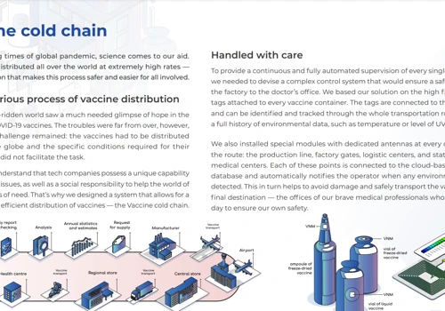 Vaccine cold chain