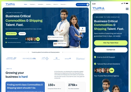 Tura Executive Website