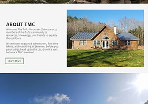 Tufts Mountain Club Rebuild