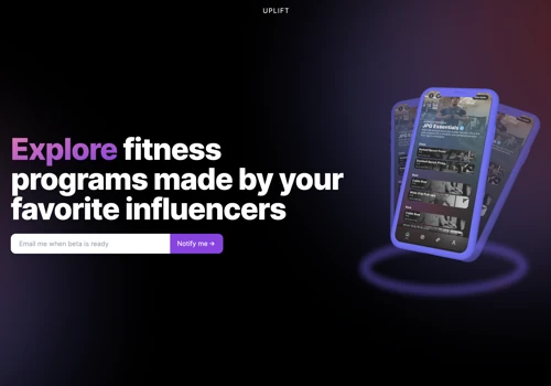 Consultation for Uplift, Fitness App