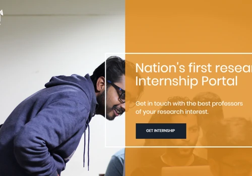 Research Internship Portal