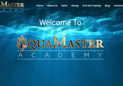 Website Development for AquaMaster Academy