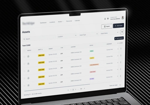 Asset Management & Training Platform | Logistics